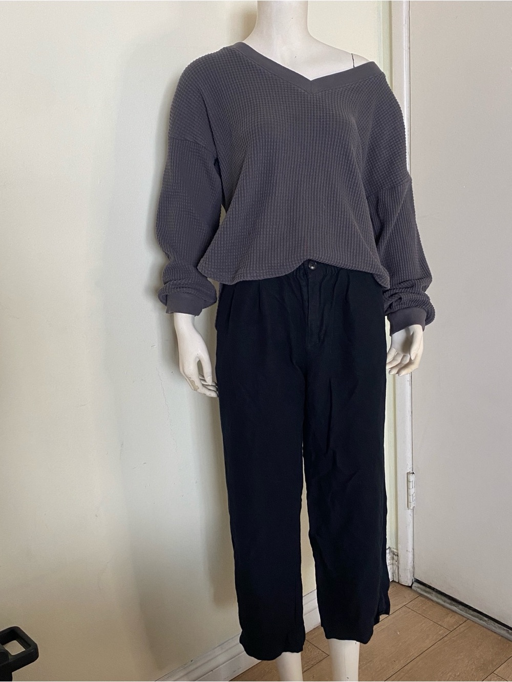 Madewell Waffle Knit Sweater